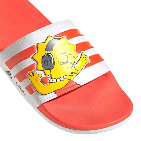 adidas Shoes - Adidas Adilette Comfort The Simpsons Women Athletic Slide Casual Slippers #251
